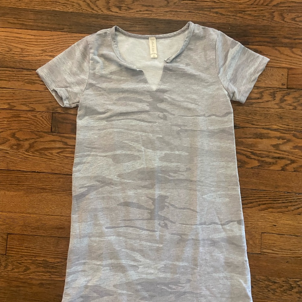 Altar'd State Gray Knit Dress